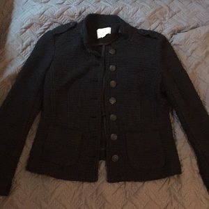 Black Military Style Blazer